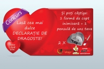 Concurs &quot;Bake, Love, Win&quot; - Cea mai dulce declaratie de Valentine s Day