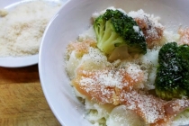 Paste cu somon si broccoli
