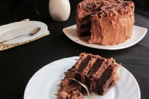 Tort de ciocolata (de post) - Vegan Chocolate Cake