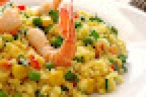 SALATA DE COUSCOUS CU CREVETI ( SHRIMP &amp; COUSCOUS  SALAD) - IN  WHAT LIBERTY ATE MAGAZINE