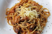 Spaghetti cu pui