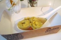 Supa cu tortellini si un site interesant