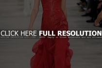 Fashionable Red Wedding Dres