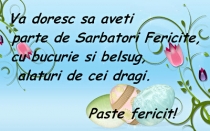 Paste Fericit!