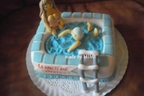 TORT PISCINA(POOL CAKE)