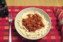 Spaghete cu sos á la Mada