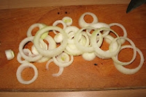 Inele de ceapa la tigaie - Onion Rings
